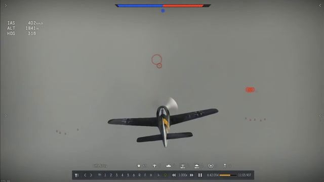 War Thunder | 190 F8 | Bad drop and a sweet stop | Triple overshot смотреть онлайн