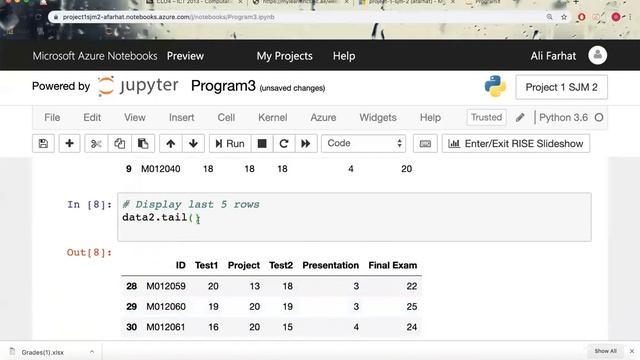 Intro to Pandas using Azure Notebooks Part 1 смотреть онлайн