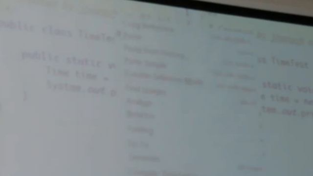 Лекции Баруха по Java Часть 4 Написание простого класса смотреть онлайн