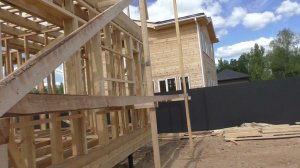 Каркасник 7,5 х 8,5. Перекрёстное утепление. Краткий обзор конструктива.