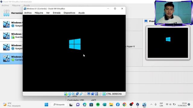 Como virtualizar Windows 8.1 en VirtualBox смотреть онлайн