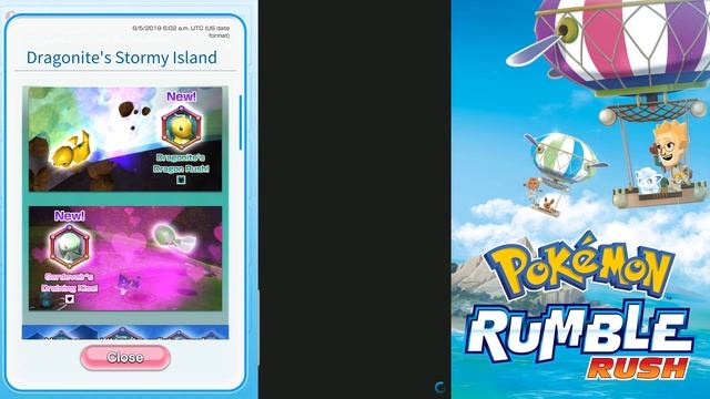 5 Star Locations in Dragonite Sea! Pokemon Rumble Rush Gameplay смотреть онлайн
