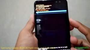 Samsung Galaxy J8 2018 Hard reset and Soft reset