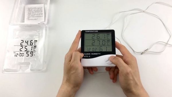 Метеостанция HTC-2 с Aliexpress. Настройка