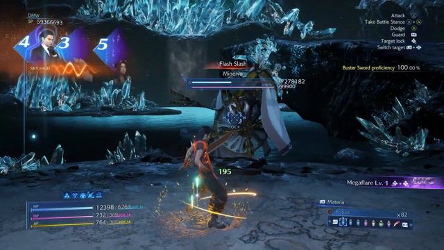 Crisis Core Final Fantasy 7 Reunion: Minerva (Hard | Cheese Strat) смотреть онлайн