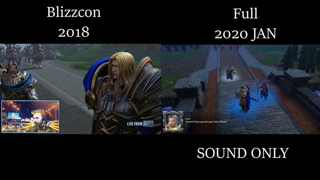 Warcraft 3 Reforged (Blizzcon 2018 VS Full 2020) Cutscene Only смотреть онлайн