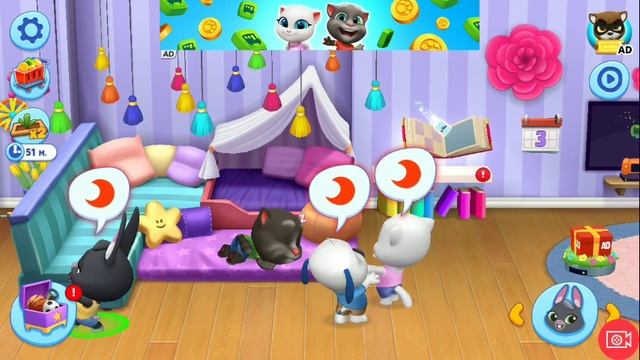 Говорящий Том и его друзья развлекаются смотреть онлайн