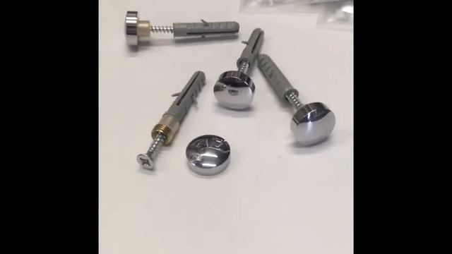 Крепеж для зеркала компл 4шт Хром BC 016cp - на Авито смотреть онлайн