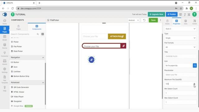 OREOPS | Setup the file picker component for your app смотреть онлайн