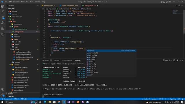 TODO APP - Authentication in Angular - AuthGuard | CanActivate | Role Auth (Front-End) смотреть онлайн