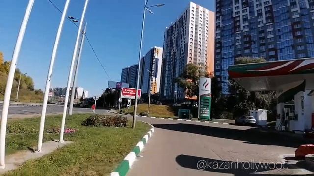 Прогулка от станции метро "Аметьево" к ЖК "Голливуд" смотреть онлайн