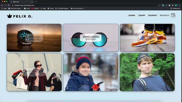 E-commerce app with Redux, Hooks, GraphQL, ContextAPI, Stripe, Firebase смотреть онлайн