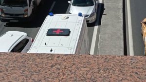 Московские скорые с сиреной