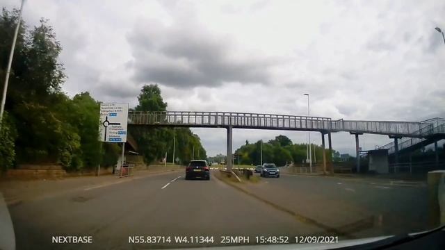 Baillieston - Glasgow Driving Test Centre with Sat Nav Instructions Route 16 - Preview смотреть онлайн