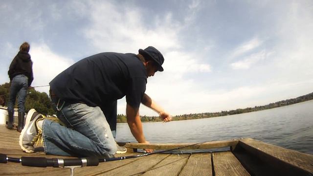 Fishing Green Lake, Seattle, in May смотреть онлайн