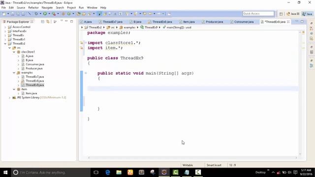 How to Solve Inter threading problem using java program? смотреть онлайн
