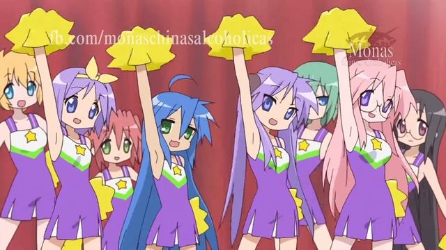 AMV Lucky Star Full Dance Payaso de rodeo смотреть онлайн