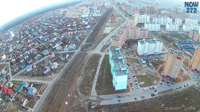 Полет Старый Оскол Степной|Flight Stary Oskol|Hubsan x4 h501s смотреть онлайн