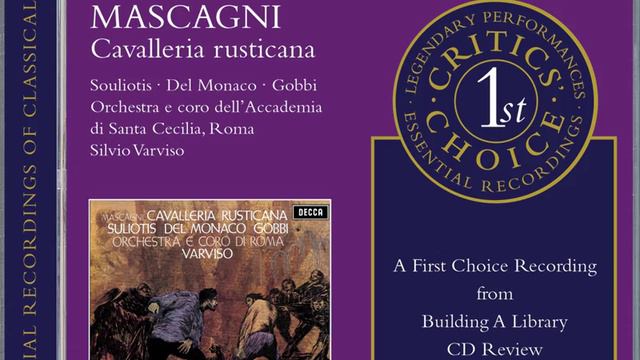 Mascagni: Cavalleria rusticana: "Tu qui, Santuzza?" (Duetto) - "Fior la giaggolo" смотреть онлайн