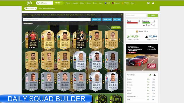 FIFA 18 700K-800K SQUAD BUILDER Feat. LEWANDOWSKI, ERIKSEN, CHIELLINI - FUT CHAMPIONS SQUAD