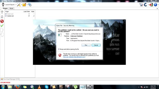 Skyrim launcher problem смотреть онлайн