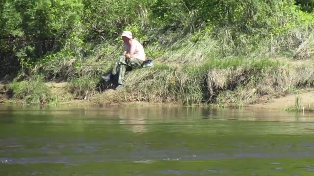 Рыбаки на Немане у д. Лососно. смотреть онлайн
