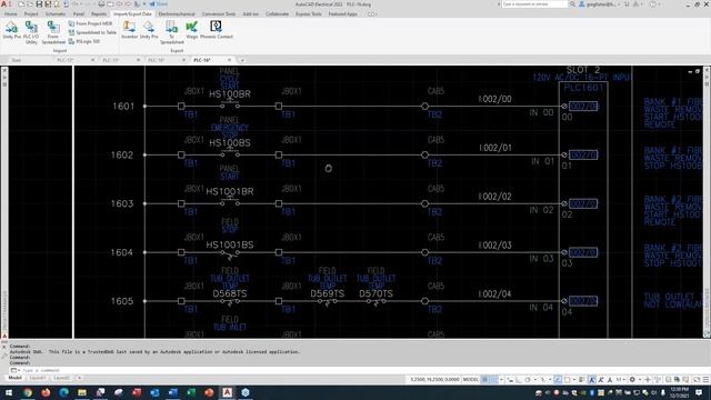 The AutoCAD Electrical PLC I/O Utility смотреть онлайн