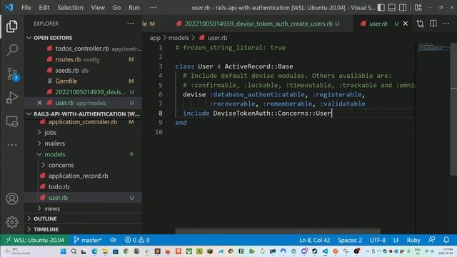 BUILD YOUR OWN API AND AUTHENTICATION FROM SCRATCH WITH RAILS смотреть онлайн