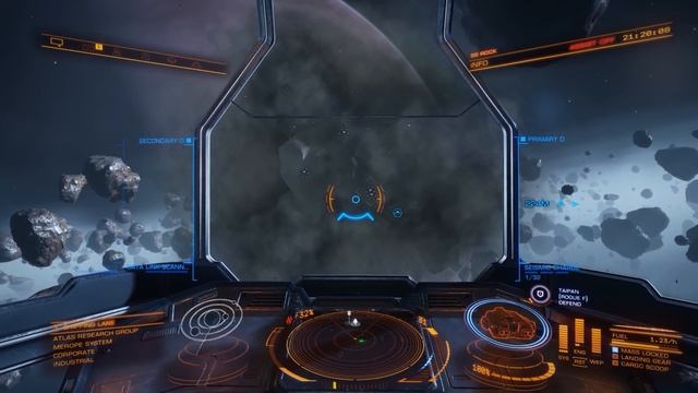 Elite: Dangerous Beta - Asteroid Explosion смотреть онлайн