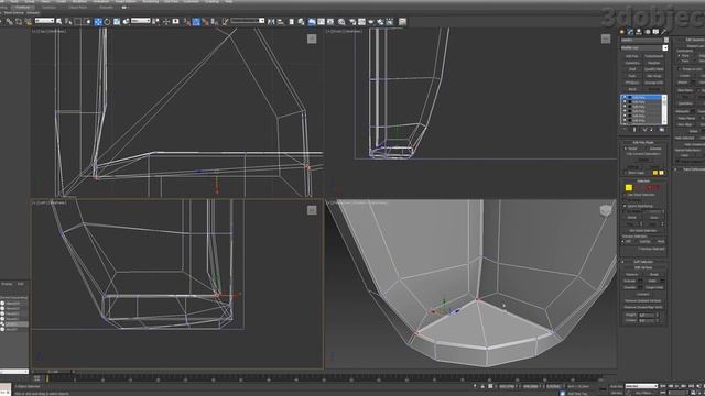 Как создать стеганую 3d модель. 3d modeling. bench DV home Quilt. смотреть онлайн