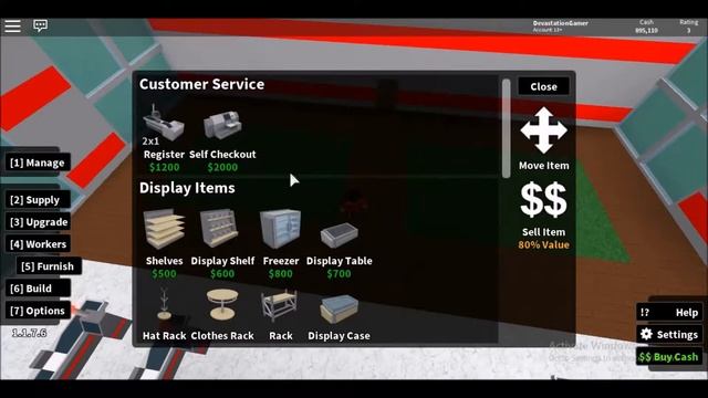 ROBLOX: Retail Tycoon Speed Build - Pet Store смотреть онлайн