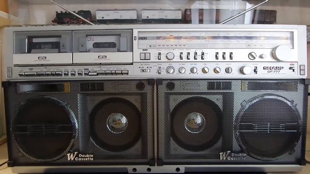 Тест после профилактики и сборки. Sharp GF-777H . смотреть онлайн