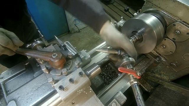 Телескопический блок на станок 1к62. Telescopic unit for a lathe instrument. смотреть онлайн