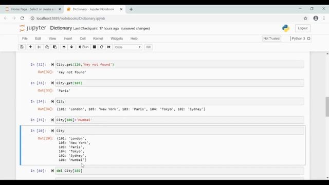 Dictionary | Python Tutorial for beginners смотреть онлайн