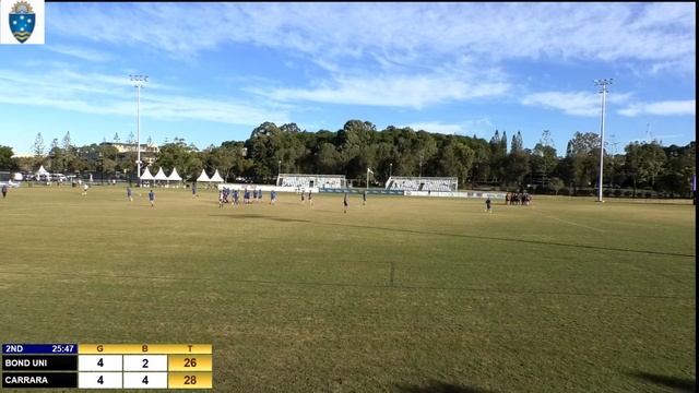 QFA Div 2 South Round 12 - Seniors - Bond Uni v Carrara смотреть онлайн
