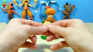 КАК БЫСТРО СЛЕПИТЬ ГЛЭМРОК ФРЕДДИ из пластилина | ФНАФ9 | AVIPI | GLAMROCK FREDDY with clay