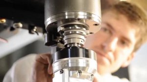 Установка приводного углового блока Heimatec  на фрезерный станок