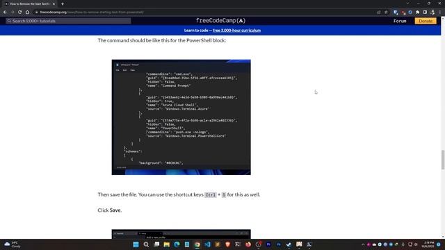 Remove Starting Text from PowerShell 7 (Windows 11/Windows10) ? смотреть онлайн