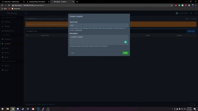 Installing Wings/Nodes in Pterodactyl panel смотреть онлайн