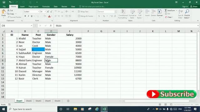 Microsoft Lecture Excel Part 12 in Pashto смотреть онлайн