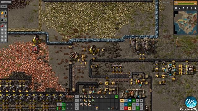 Factorio Unfunny Science - 12 - SKY FARMS - Ships, trains, wild materials - Let's Play смотреть онлайн