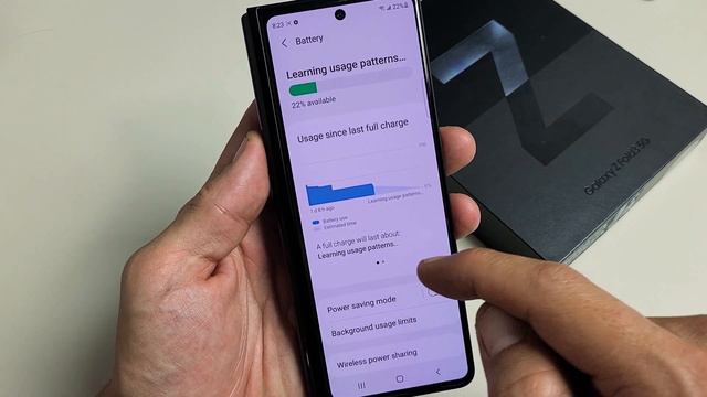 Galaxy Z Fold 3: How to Add Battery Percentage % смотреть онлайн