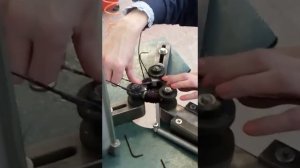 Намотка тороидального дросселя, провод 3 мм