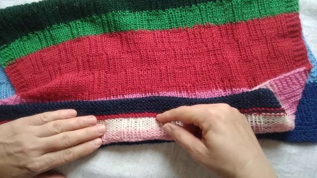 MaTusy. About knitting. Straiped blanket for preterm baby. Полосатый плед для торопыжки. 100% шерст смотреть онлайн