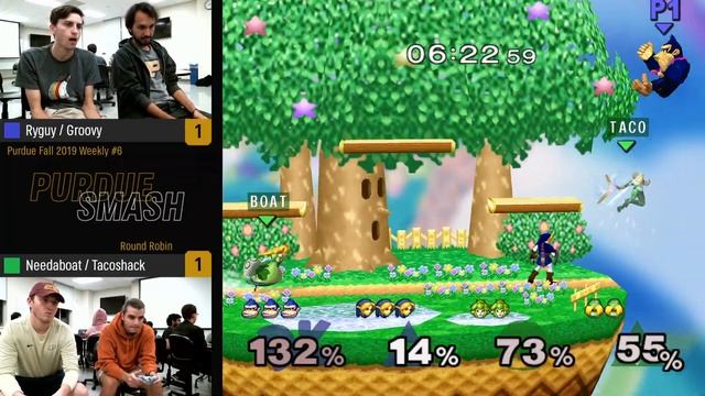 Purdue Fall Weekly #6 - Round Robin - Ryguy / Groovy vs Needaboat / Tacoshack смотреть онлайн