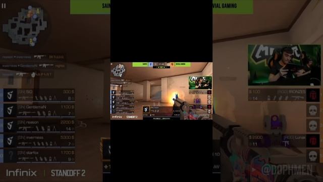 ВЕЛИЧАЙШИЙ КАМБЭК SAINTS НА ТУРНИРЕ MAJOR?? #standoff2 #стандофф2 #киберспорт #shorts смотреть онлайн