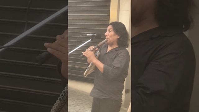 Greek musician El condor pasa Flute moment смотреть онлайн