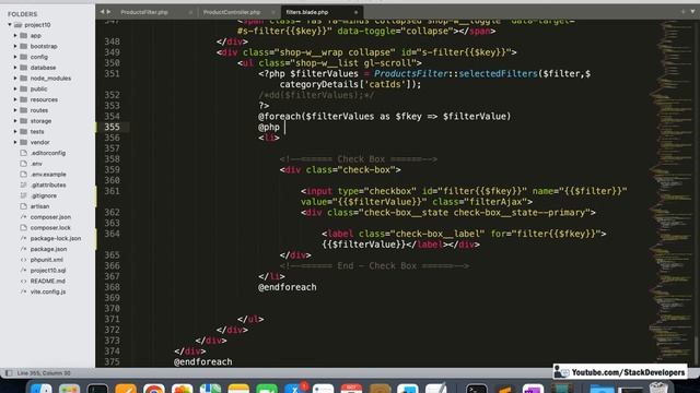 Laravel 10 Tutorial #99 | Product Filter in Laravel (IX) | Dynamic Product Filter via Ajax смотреть онлайн