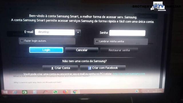 Instalação do app SS-IPTV na Smart Tv Samsung. смотреть онлайн