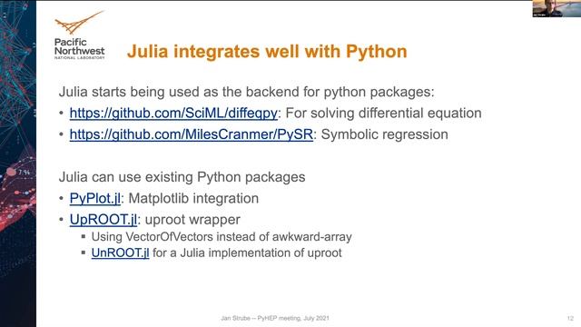 PyHEP 2021: Julia in HEP смотреть онлайн